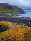 Iceland. Skalavik near Bolungarvik during autumn. Art Print